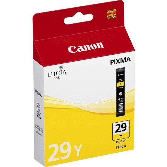 Tinteiro CANON PGI-29 Y (1280 páginas - Amarelo), miniatura 3