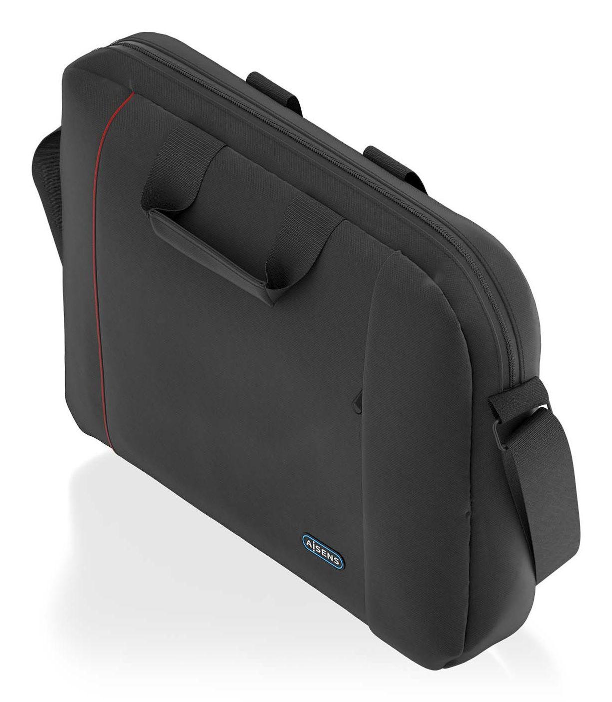 Mala para Portátil AISENS ASBG-BC023-BK (15,6" - Poliéster - 39,6 cm - Preto), miniatura 2