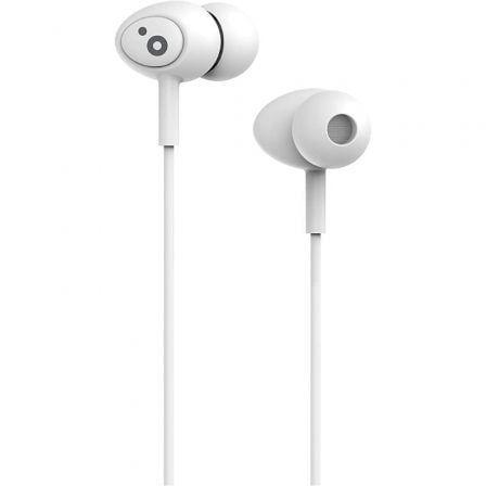Auriculares SUNSTECH Pops (Jack 3,5 mm - Jack 3.5 mm - Branco)