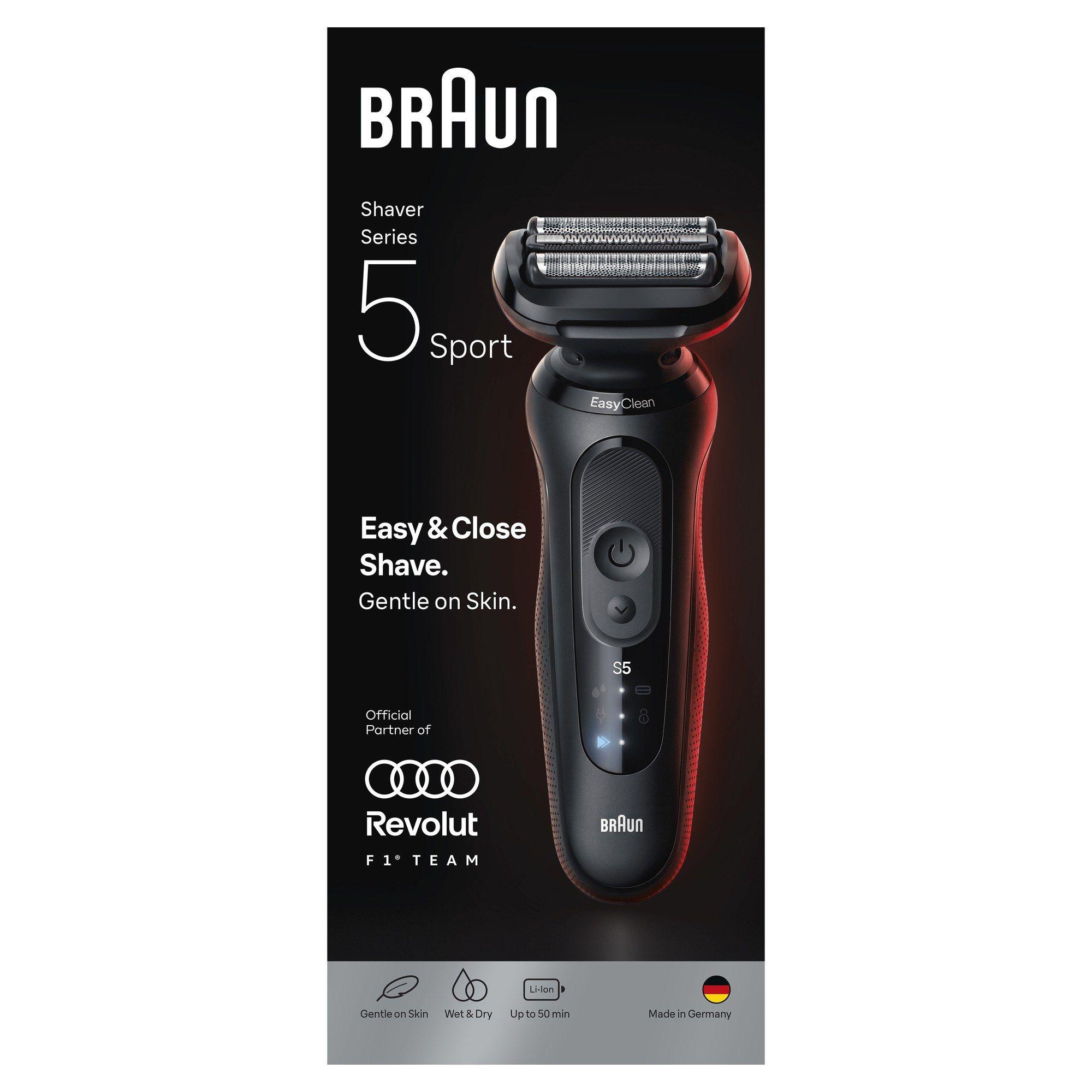 Máquina de Barbear BRAUN Series 5 52-N1000sF1 (Preto)