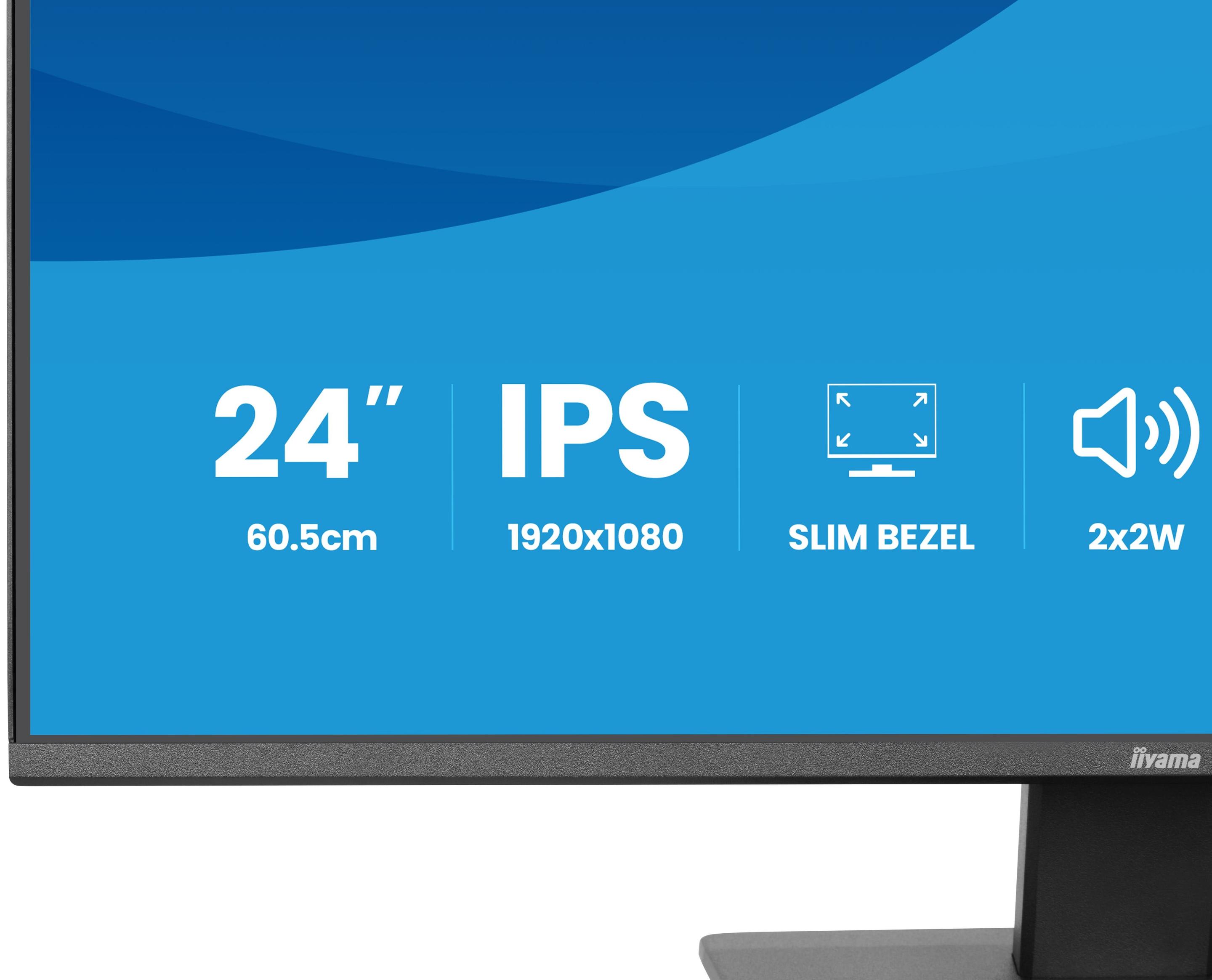 Monitor IIYAMA ProLite X2493HSU-B1 (23,8" - IPS - 120 Hz - Preto) — miniatura 10