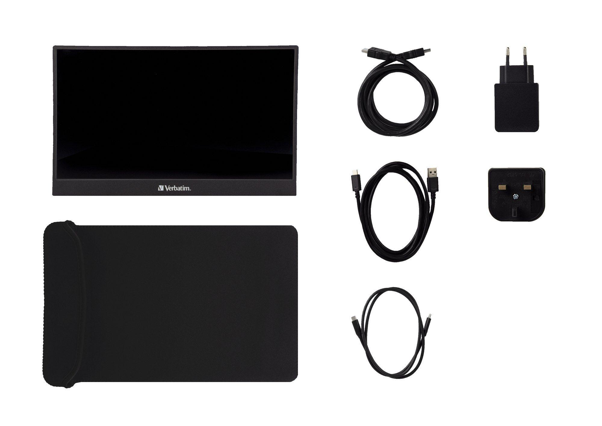 Monitor VERBATIM PM-14 (14" - IPS - 60 Hz - Preto) — miniatura 3
