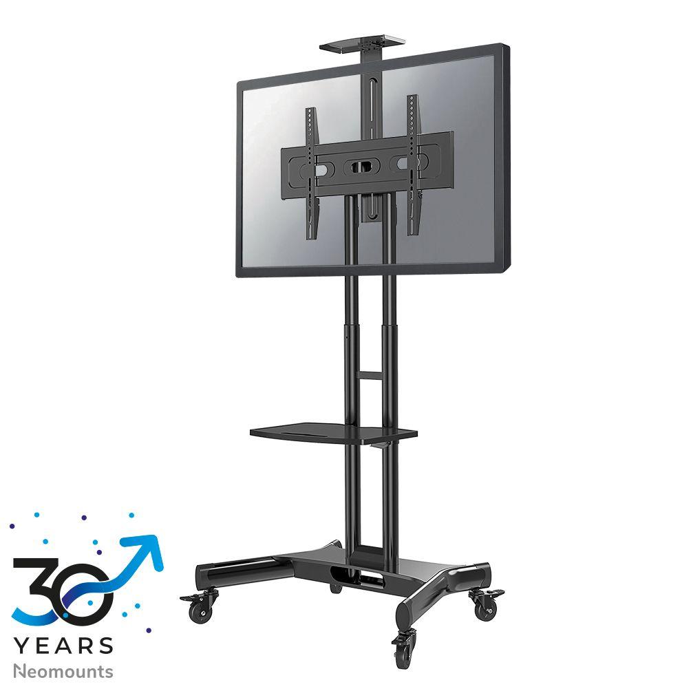 Suporte Móvel de Chão para TV NEOMOUNTS NM-M1700BLACK (600 x 400 mm - 200 x 200 mm - 190,5 cm - Preto)