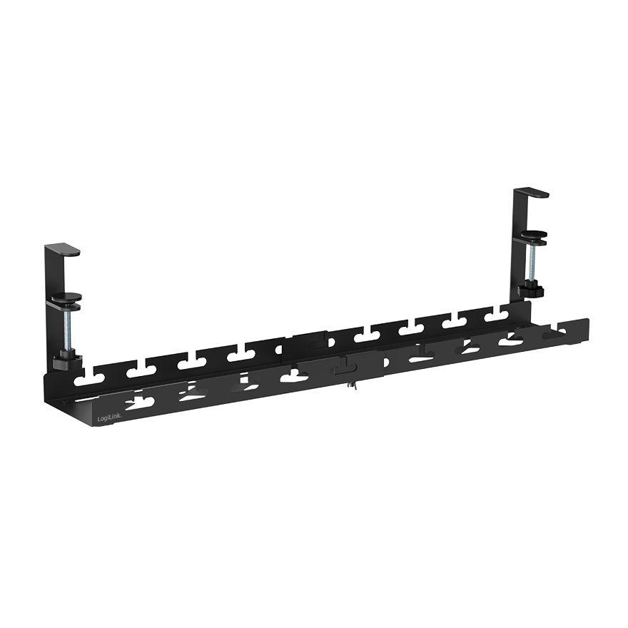 Bandeja de Gestão de Cabos LOGILINK KAB0094 (Preto)