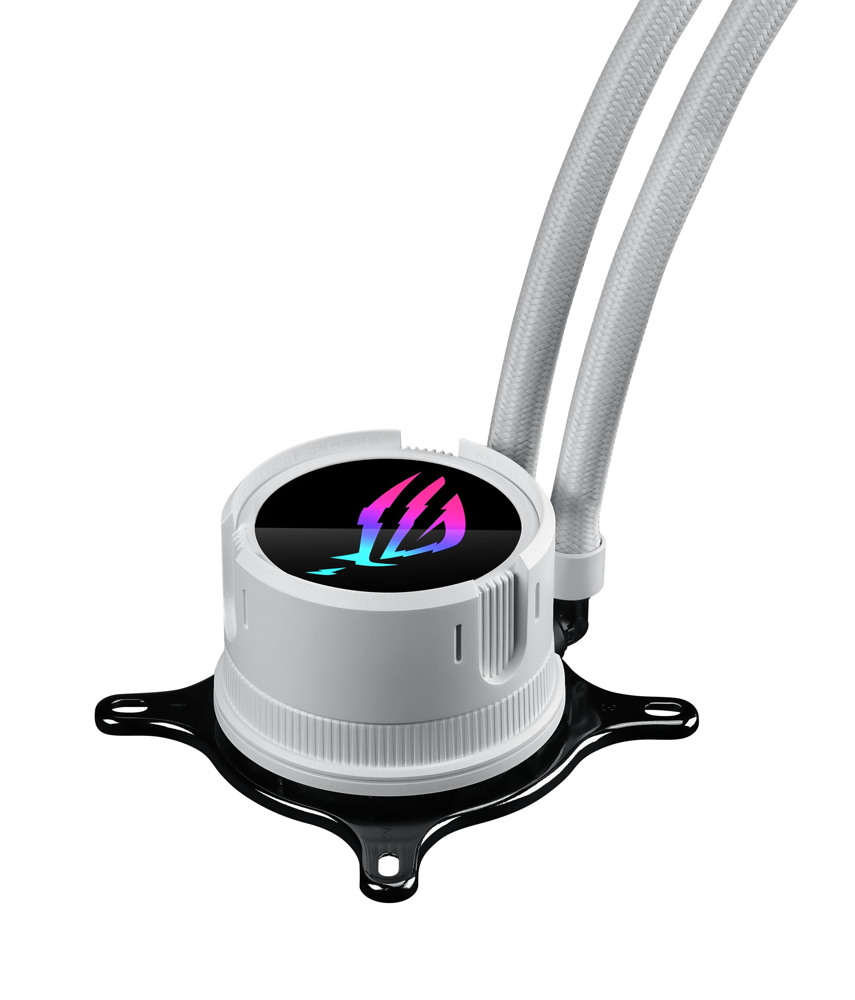 Kit de Refrigeração Líquida AIO ASUS ROG Strix LC III 360 ARGB (12 cm - 2200 RPM - Multi - Branco) — miniatura 6