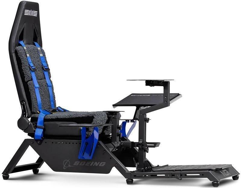 Cockpit de Simulador de Voo NEXT LEVEL RACING Flight Simulator Boeing Commercial Edition (Preto)