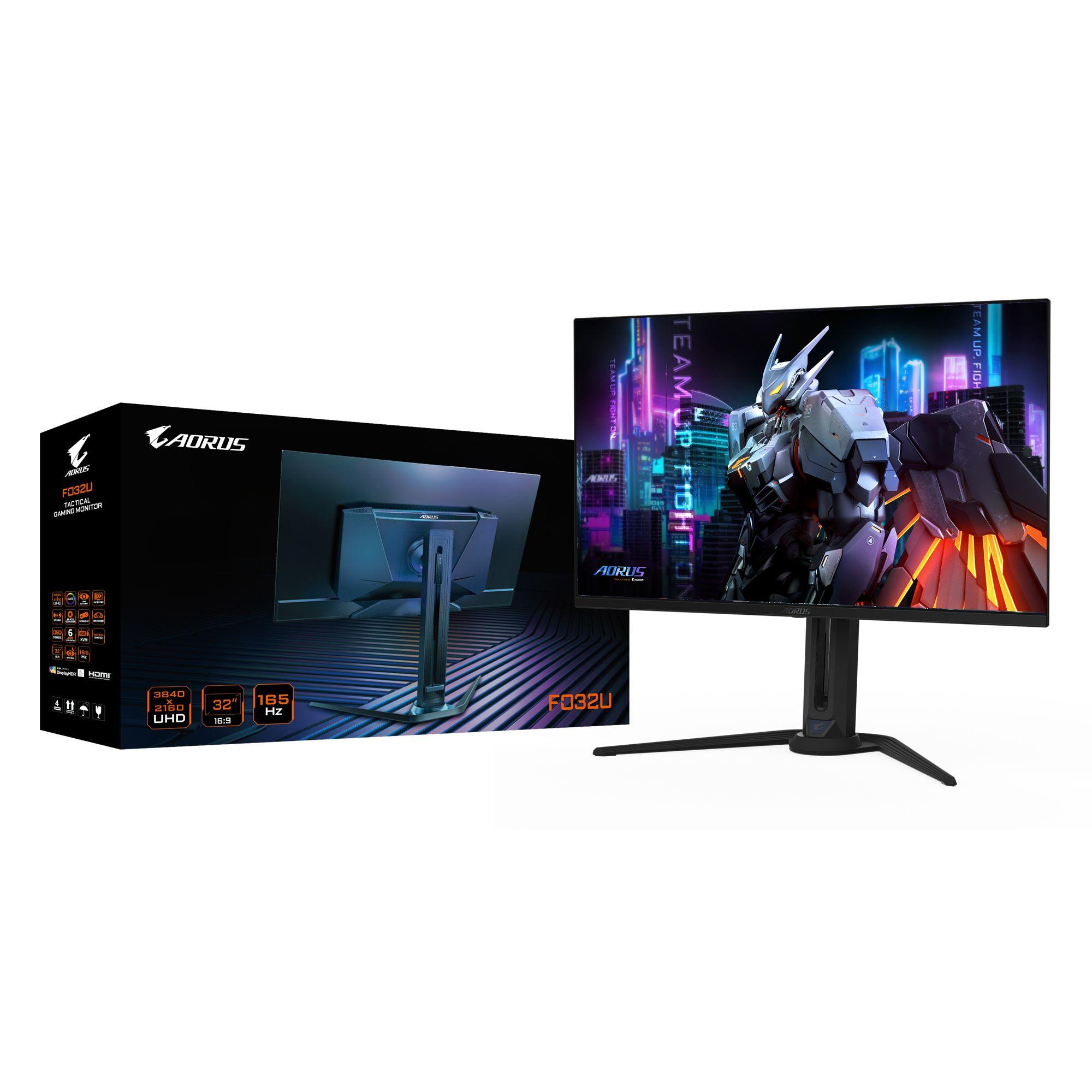 Monitor GIGABYTE AORUS FO32U (31,5" - OLED - 165 Hz - Preto) — miniatura 8