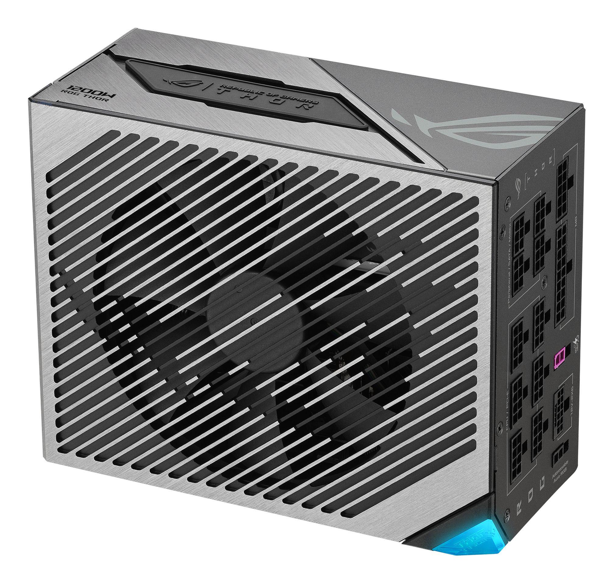 Fonte de Alimentação ASUS ROG Thor 1200W Platinum III (ATX - 1200 W - 80 Plus Platinum - Preto), miniatura 7