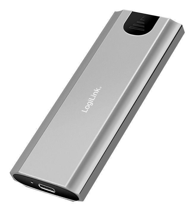 Caixa Externa para SSD LOGILINK UA0439 (10 TB - M.2 - M.2, PCI Express - Cinzento)