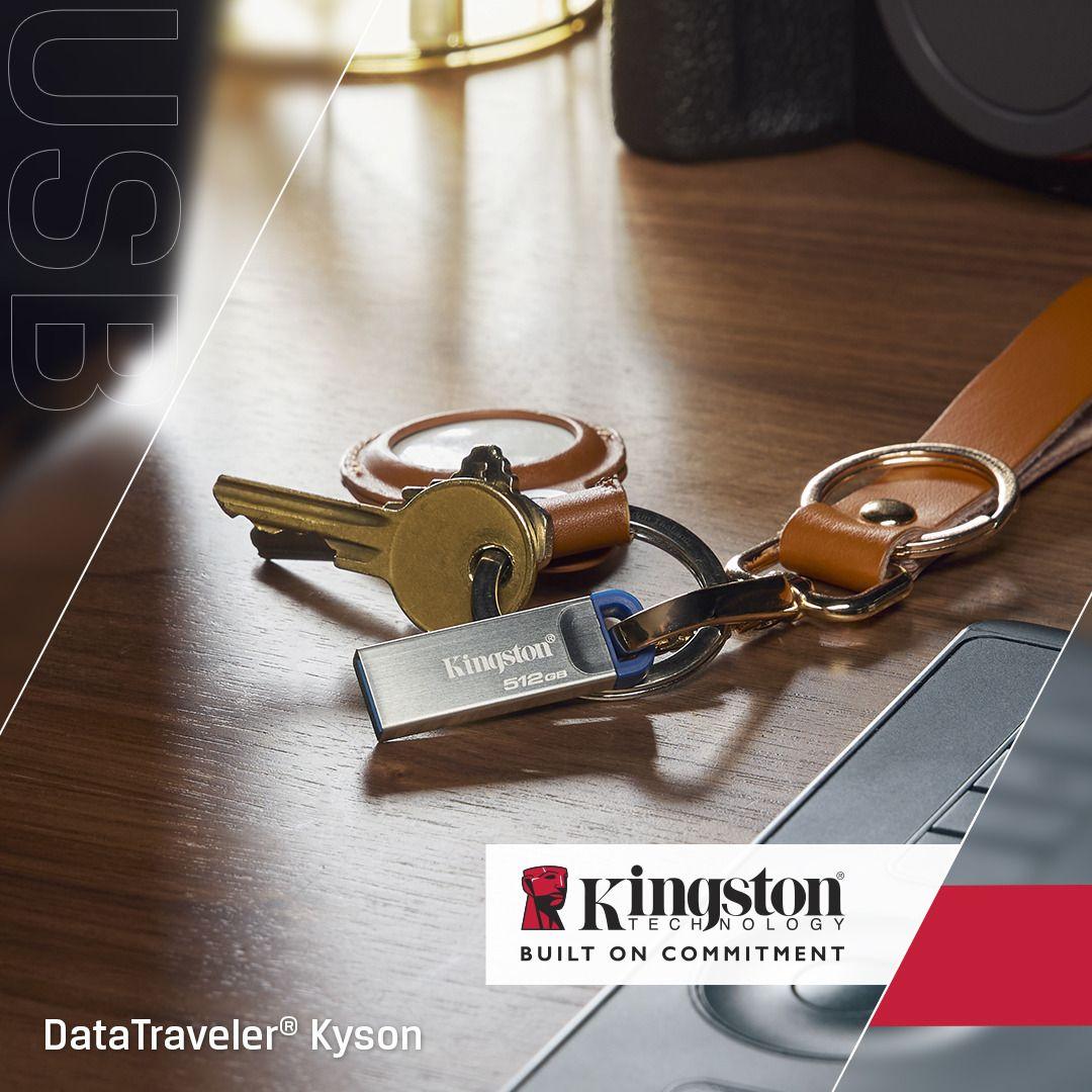 Pen USB KINGSTON DataTraveler Kyson G2 (Sem tampa - USB Type-A - 3.2 Gen 1 - Aço Inoxidável), miniatura 6