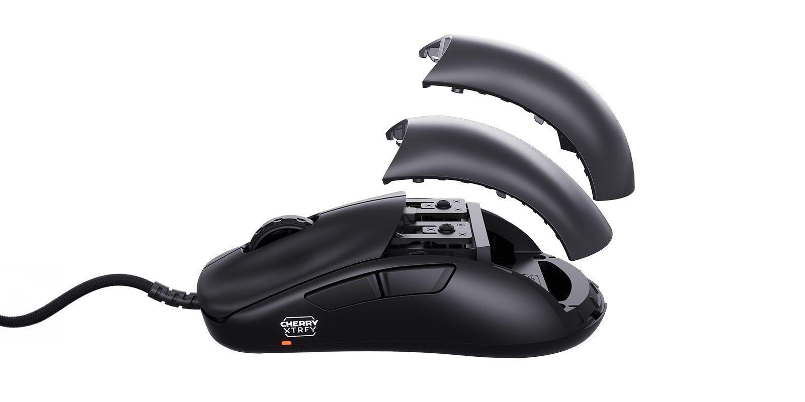 Rato CHERRY XTRFY M42V2 (Simétrico ajustável - Até 6200 DPI - USB - Preto) — miniatura 2