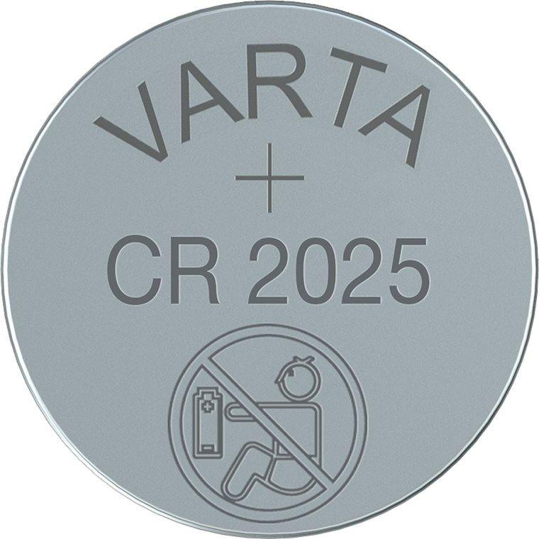 Pilha de Lítio Botão VARTA CR2025 (3V - 170mAh) — miniatura 4