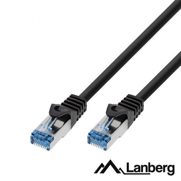 Cabo de Rede LANBERG PCF6A-10CC-0150-BK (1,5 m - Cat.6A - RJ-45 - Preto), miniatura 2