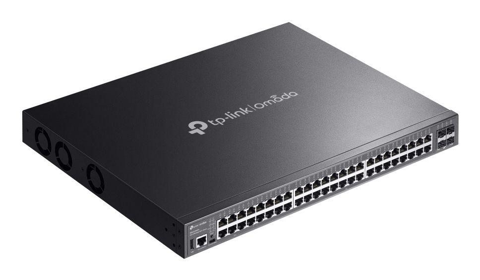 Switch de Rede Gerido TP-LINK Omada SG5452XMPP (Gigabit Ethernet - 12 MB - 176 Gbit/s - Preto), miniatura 3