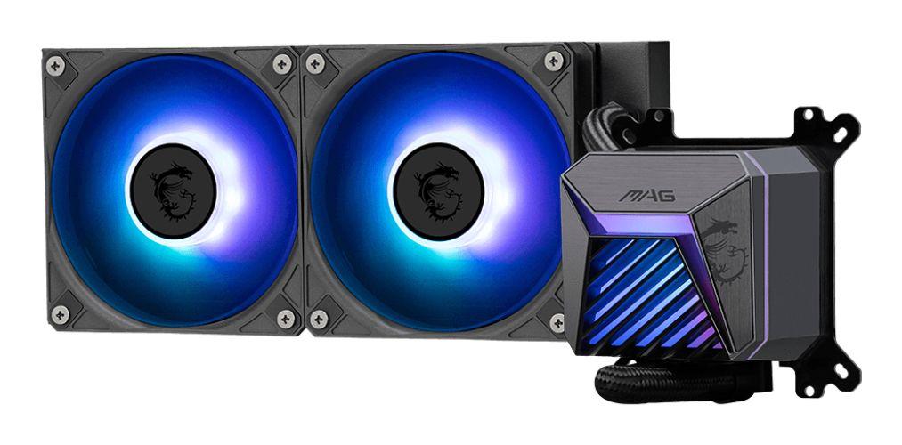 Water Cooler CPU MSI MAG CoreLiquid A15 240 (LGA 1700, LGA 1851, AM4, AM5 - LGA 1851, AM5, AM4, LGA 1700 - 120 mm - Preto), miniatura 3