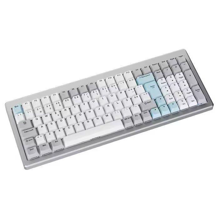 Teclado DUCKY Cushion 98 (PT - Mecânico - 96% - Prateado) — miniatura 2