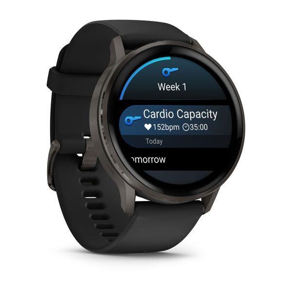 Smartwatch GARMIN Venu 4 (Redondo - Digital - 1,4" - Preto) — miniatura 3