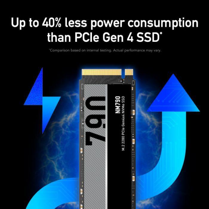 SSD LEXAR NM790 1TB (1 TB - M.2 - NVMe PCIe Gen4 x4), miniatura 4