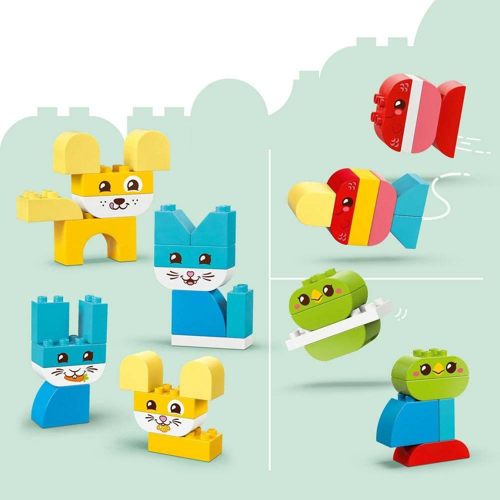 LEGO 10477 Duplo Animais Criativos Adoráveis 3 em 1 (15+ anos - 24 peças), miniatura 4