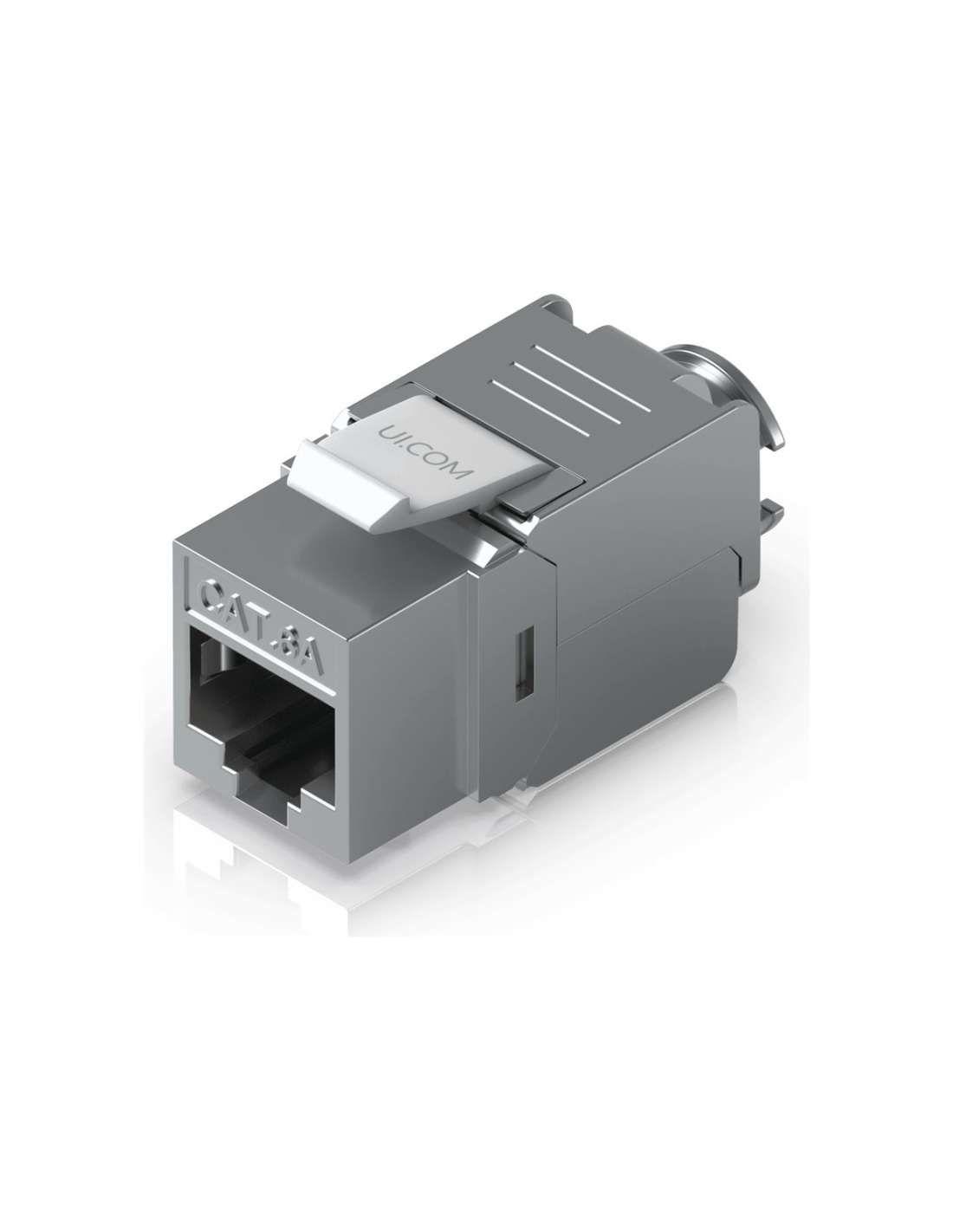 Conector Keystone RJ45 UBIQUITI UACC-KEYSTONE-JACK-C6 (Cat6 - 12 unidades), miniatura 2