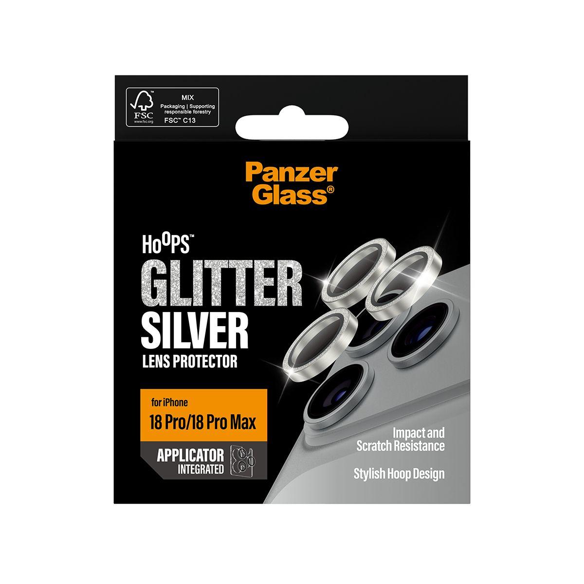 Protetor de Lentes de Câmara PANZERGLASS Hoops (Silicone - Prateado), miniatura 3