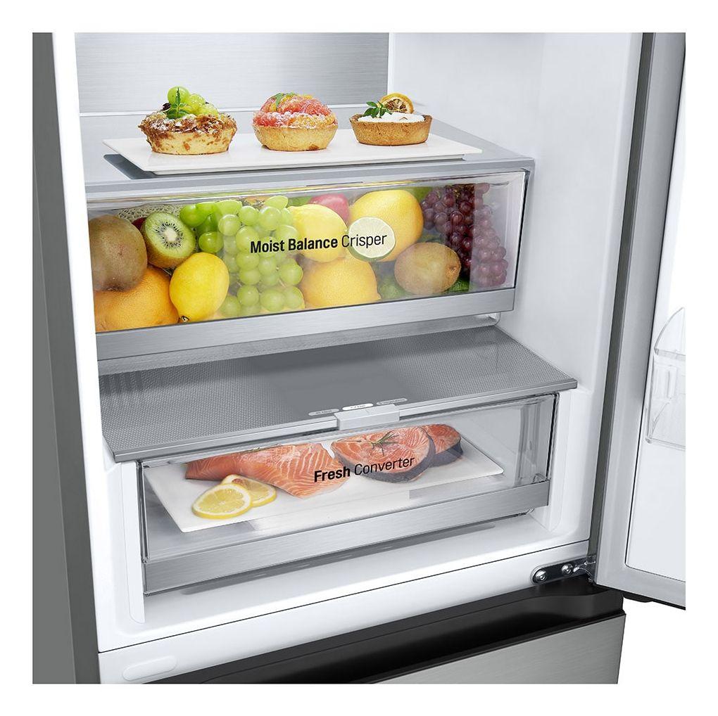 Frigorífico Combinado Independente LG GBV5240APY (387 l - 203x59,5x67,5 cm - 60 cm - Inox), miniatura 3