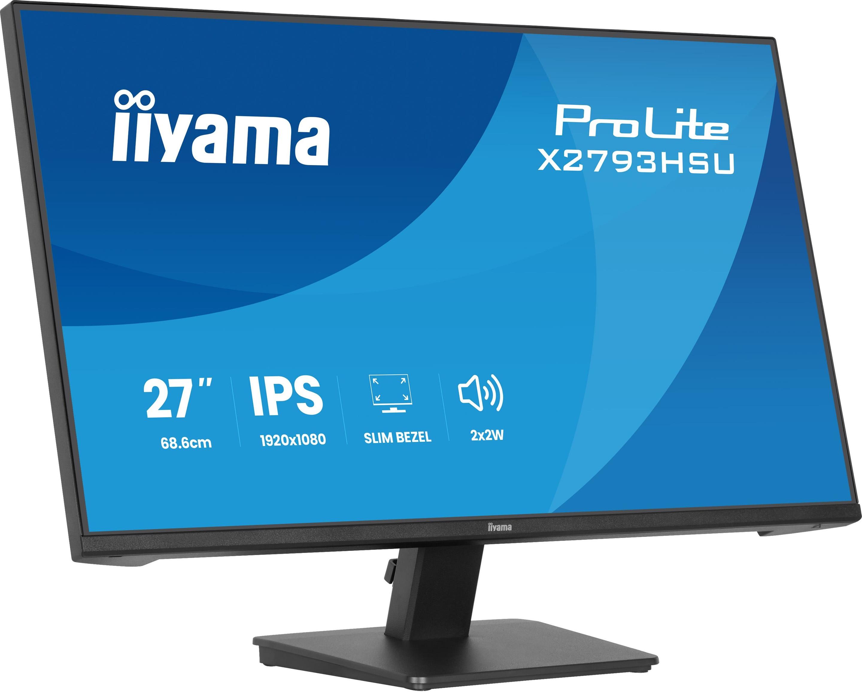 Monitor IIYAMA ProLite X2793HSU-B1 (27" - IPS - 120 Hz - Preto) — miniatura 4
