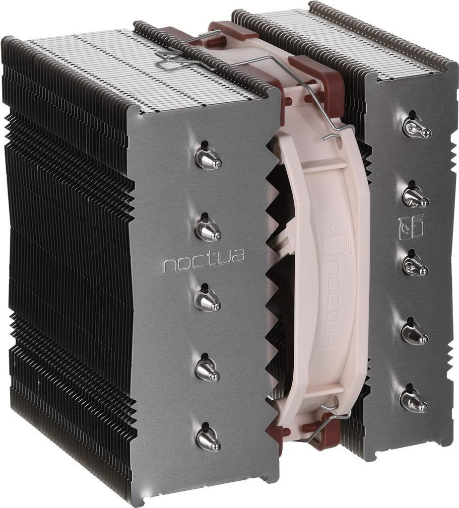Cooler para CPU NOCTUA NH-D12L (Alumínio, cobre e níquel - Bege/Castanho)