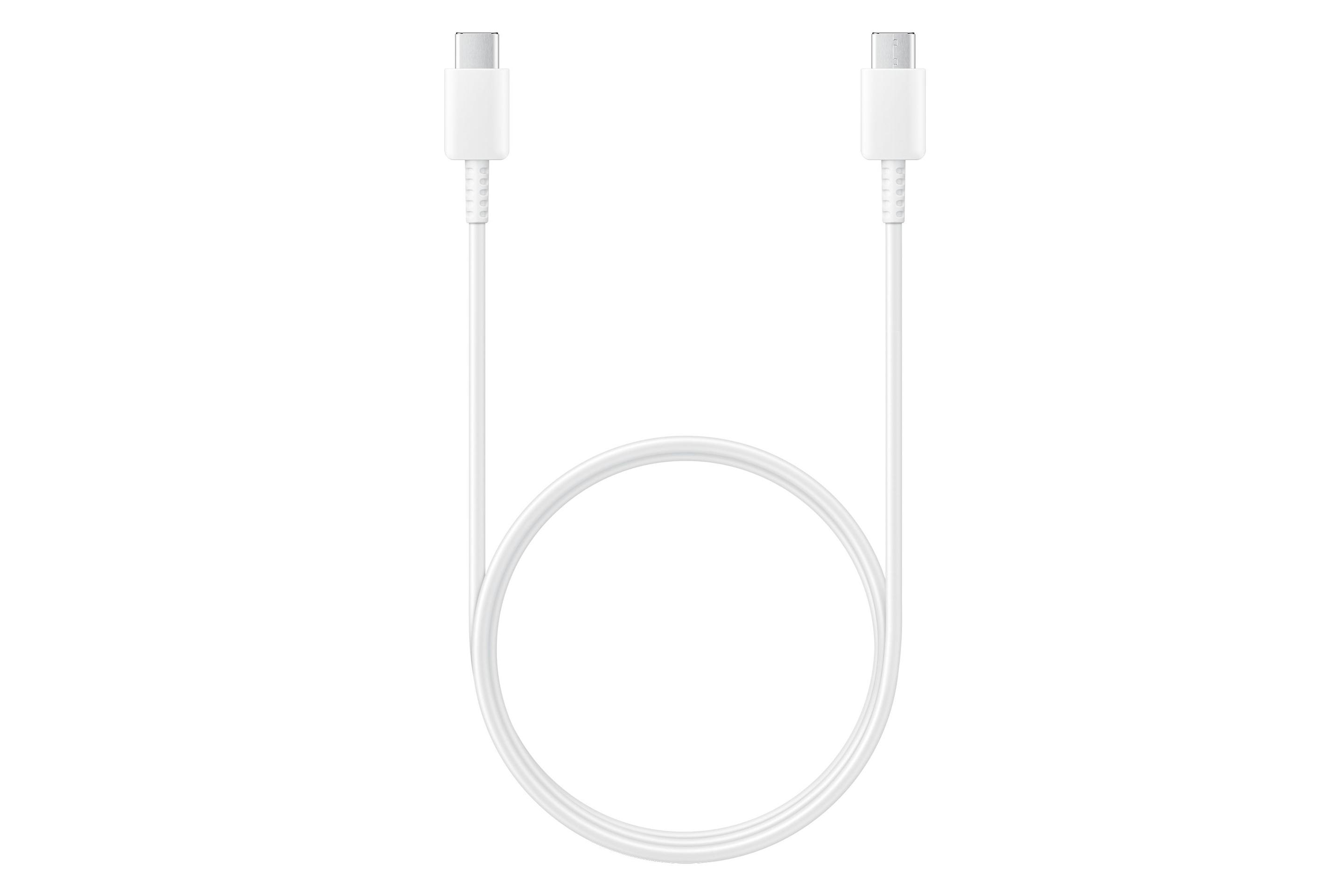 Cabo USB-C SAMSUNG EP-DA705BWEGWW (1 m - USB C - Branco)