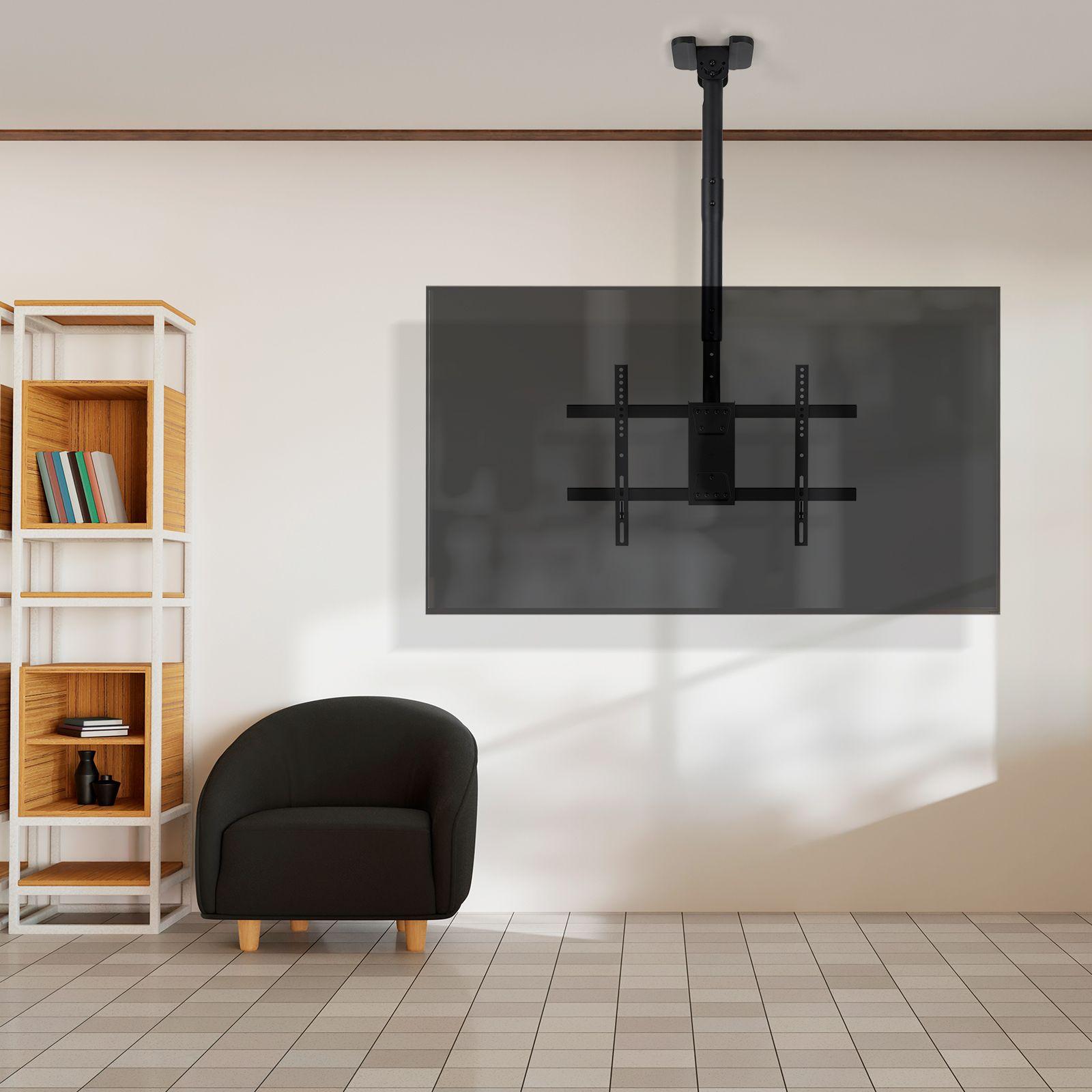 Suporte de Teto TV TOOQ LPCE1186TSLI-B (600 x 400 mm - 200 x 200 mm - 2,18 m - Preto), miniatura 6