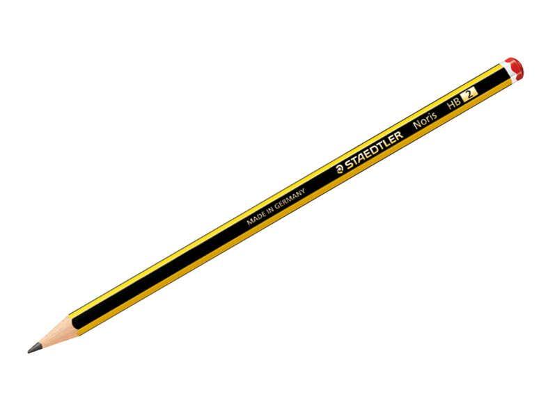 Lápis de Grafite STAEDTLER Noris 120-2 (Madeira e grafite - Mina de 2 mm)