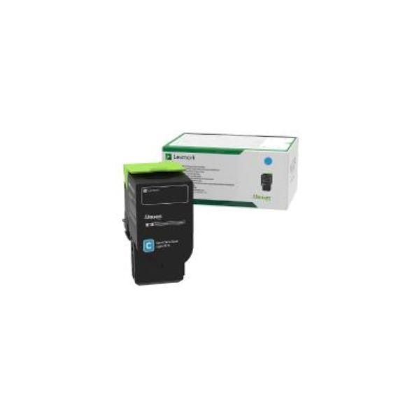 Toner LEXMARK 77L20C0 (12.000 páginas - Ciano), miniatura 2