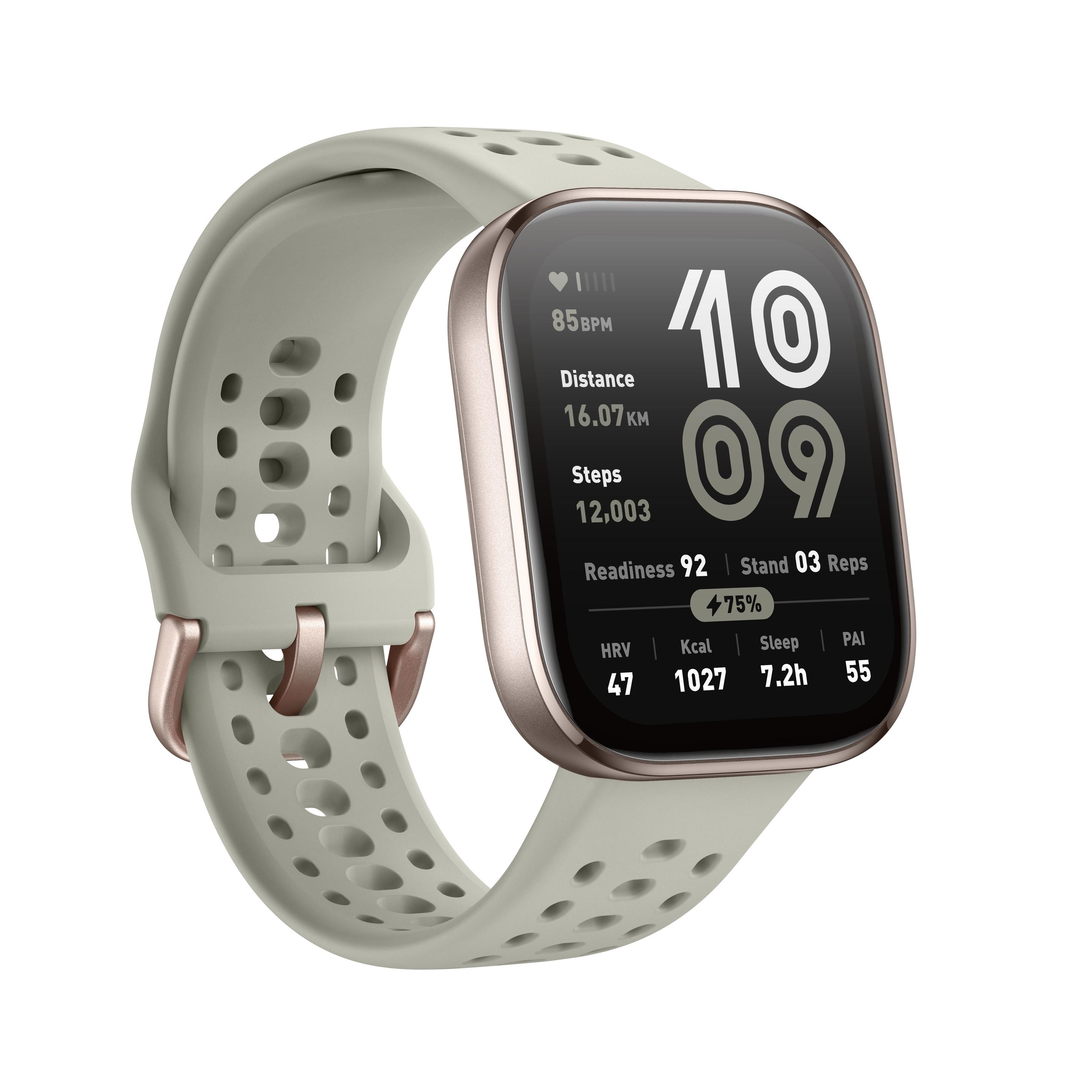 Smartwatch AMAZFIT Bip 6 (Quadrado - Amazfit OS - OLED - Cinzento), miniatura 3