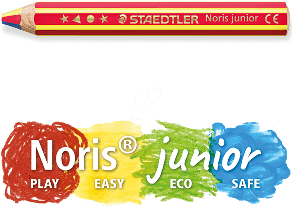 Lápis de Cor STAEDTLER Noris junior 1403 BK (Arco-íris), miniatura 5