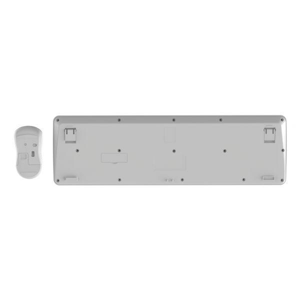Conjunto Teclado e Rato GEMBIRD KBS-WPS-01-W (Estados Unidos - Tamanho completo - USB Tipo-A - Branco), miniatura 4