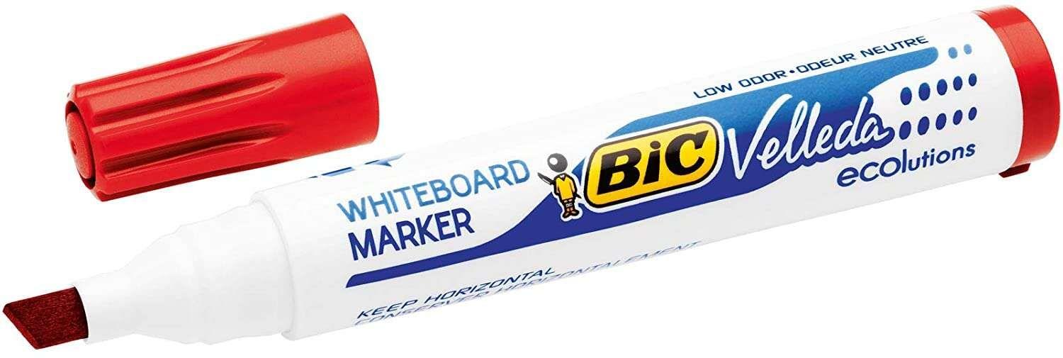 Marcador para Quadro BIC Velleda 1751 ECOlutions (Vermelho)