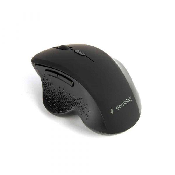 Rato GEMBIRD MUSW-6B-02-BG (Mão direita - 1600 DPI - Ótico - Preto e Cinza Espacial), miniatura 2