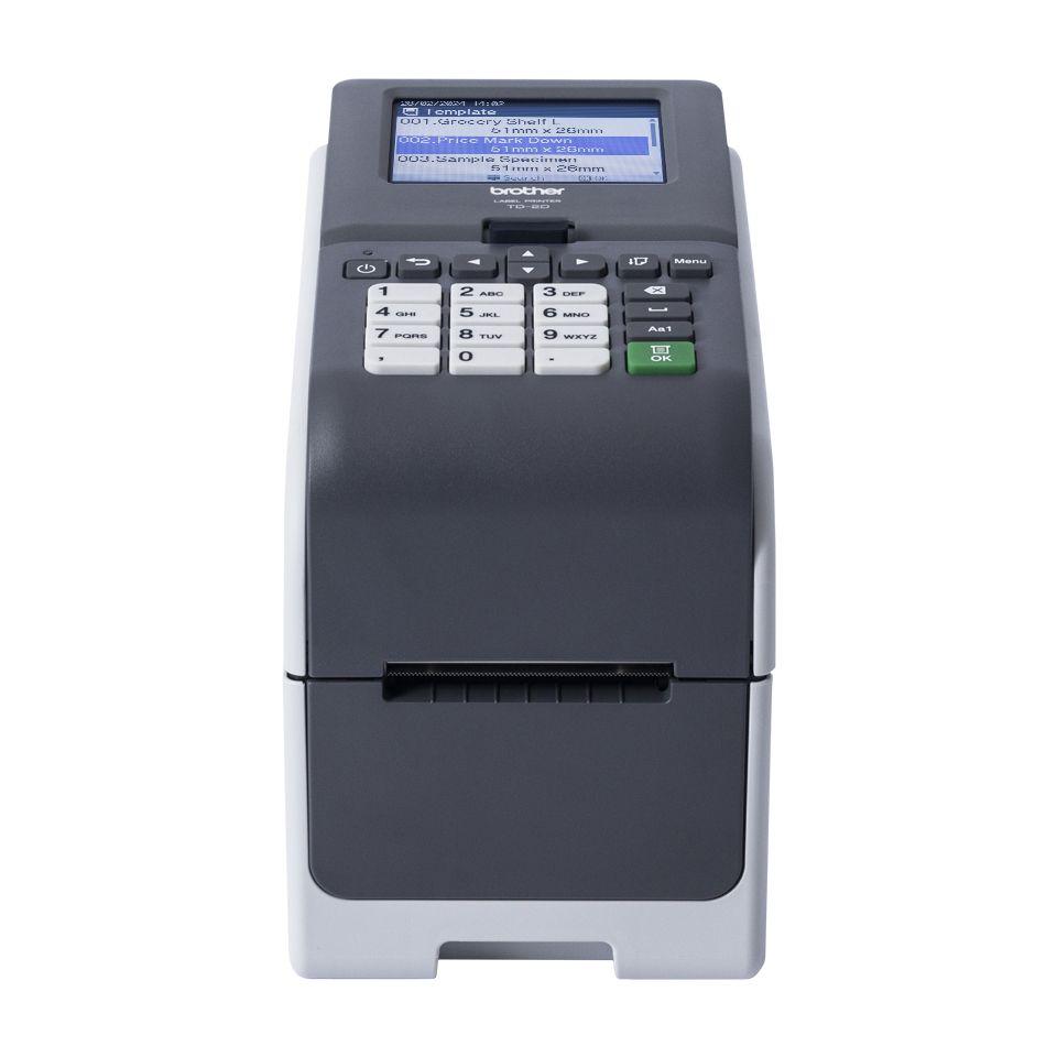 Impressora de Etiquetas BROTHER TD-2320DSA(300) (Com fios - Windows 10, Windows 11 - Preto/Cinzento), miniatura 5