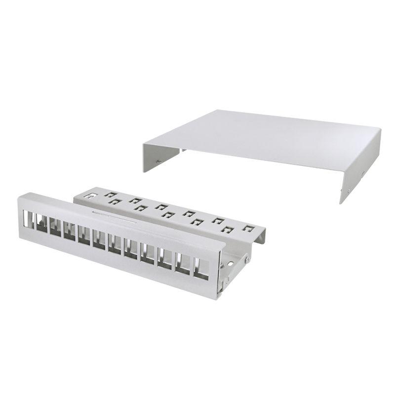 Caixa de Consolidação de Rede LOGILINK NP0094 (Metal - Cinzento), miniatura 4