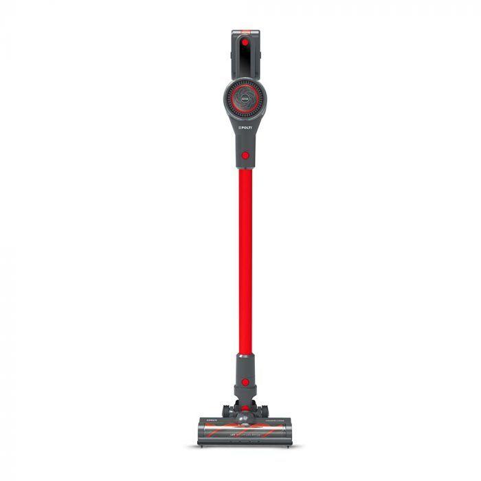 Aspirador Vertical 2 em 1 POLTI Forzaspira D-Power SR550 (Altura 110,5 cm - 40 min - 0,6 l - Preto e Vermelho)