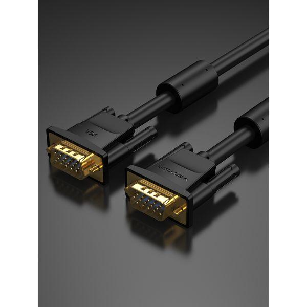 Cabo VGA VENTION DAEBI (3 m - Preto) — miniatura 2
