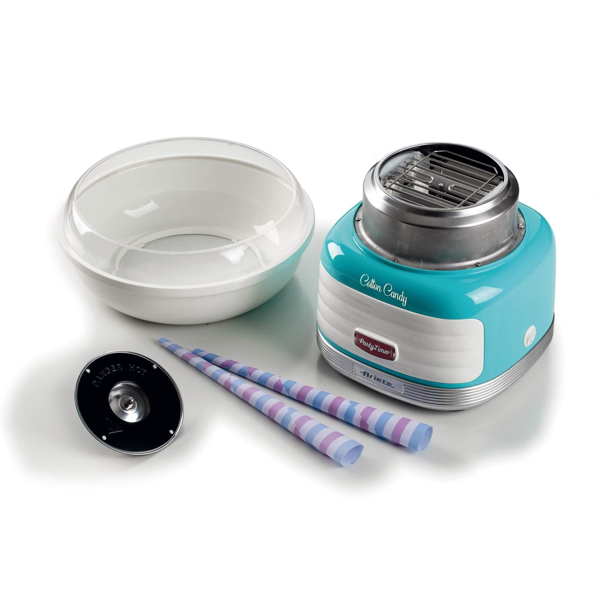 Máquina de Algodão Doce ARIETE 2973 (Altura 26,5 cm - Azul, Prateado e Branco) — miniatura 2