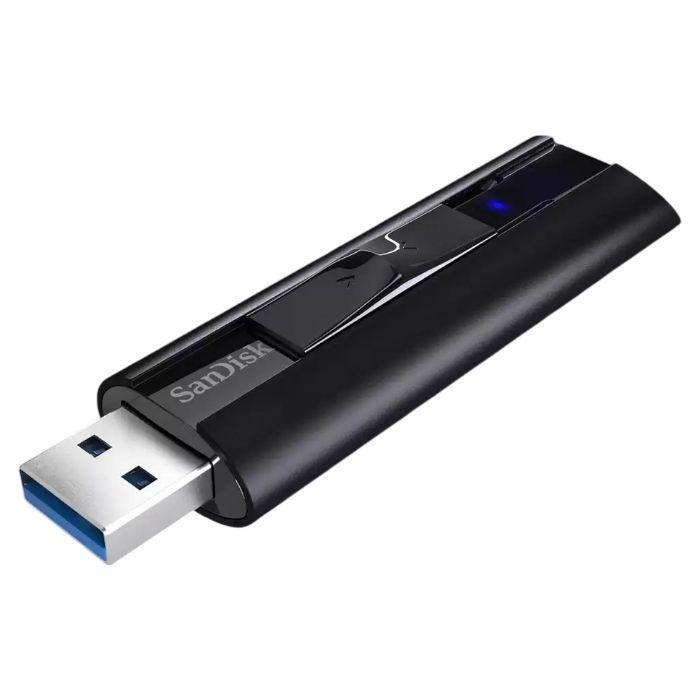 Pen USB SANDISK Extreme PRO SDCZ880-256G-G46 (Deslizante - USB 3.2 Gen 1 - Até 420 MB/s - Preto), miniatura 2