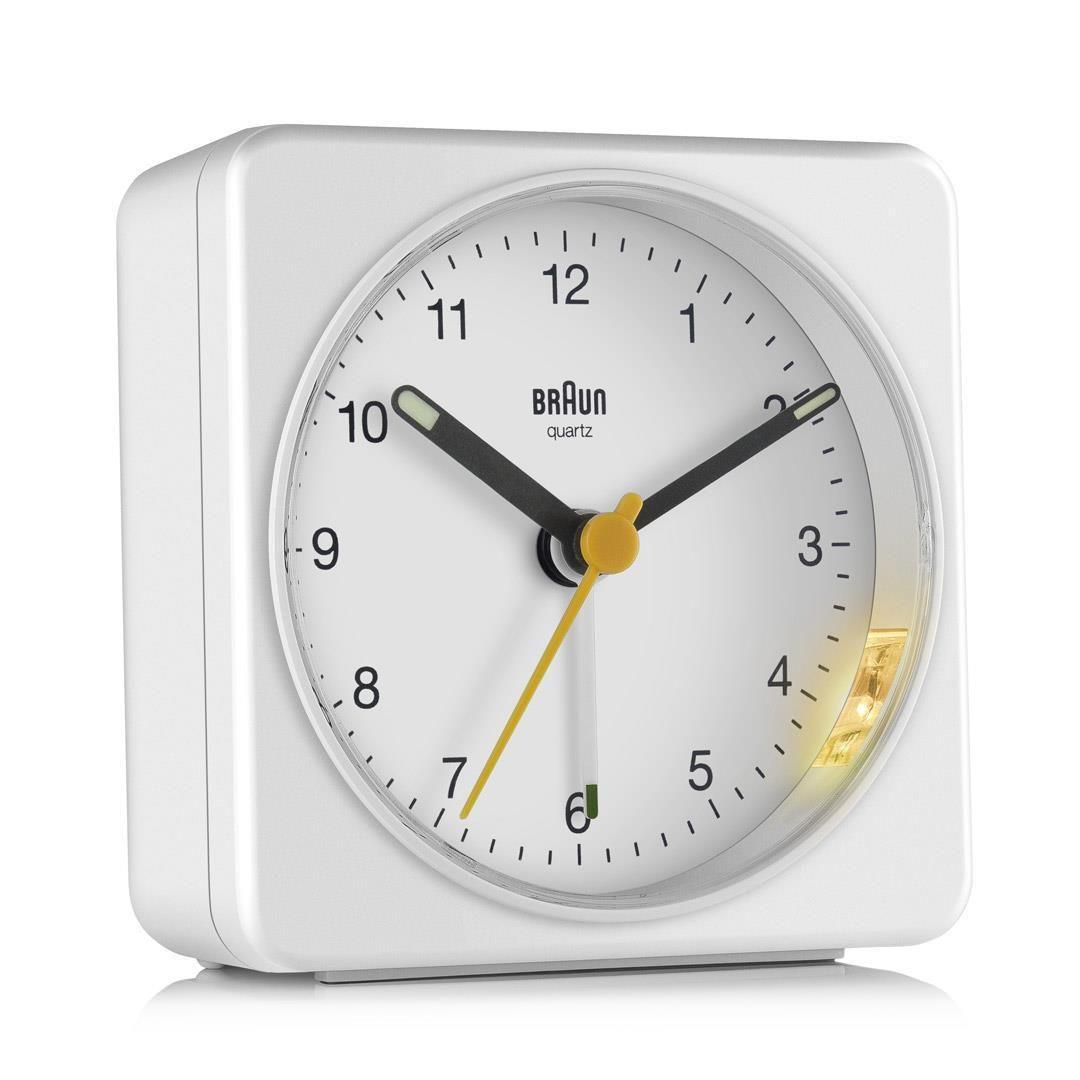 Despertador de Quartzo BRAUN BC03W (Branco)