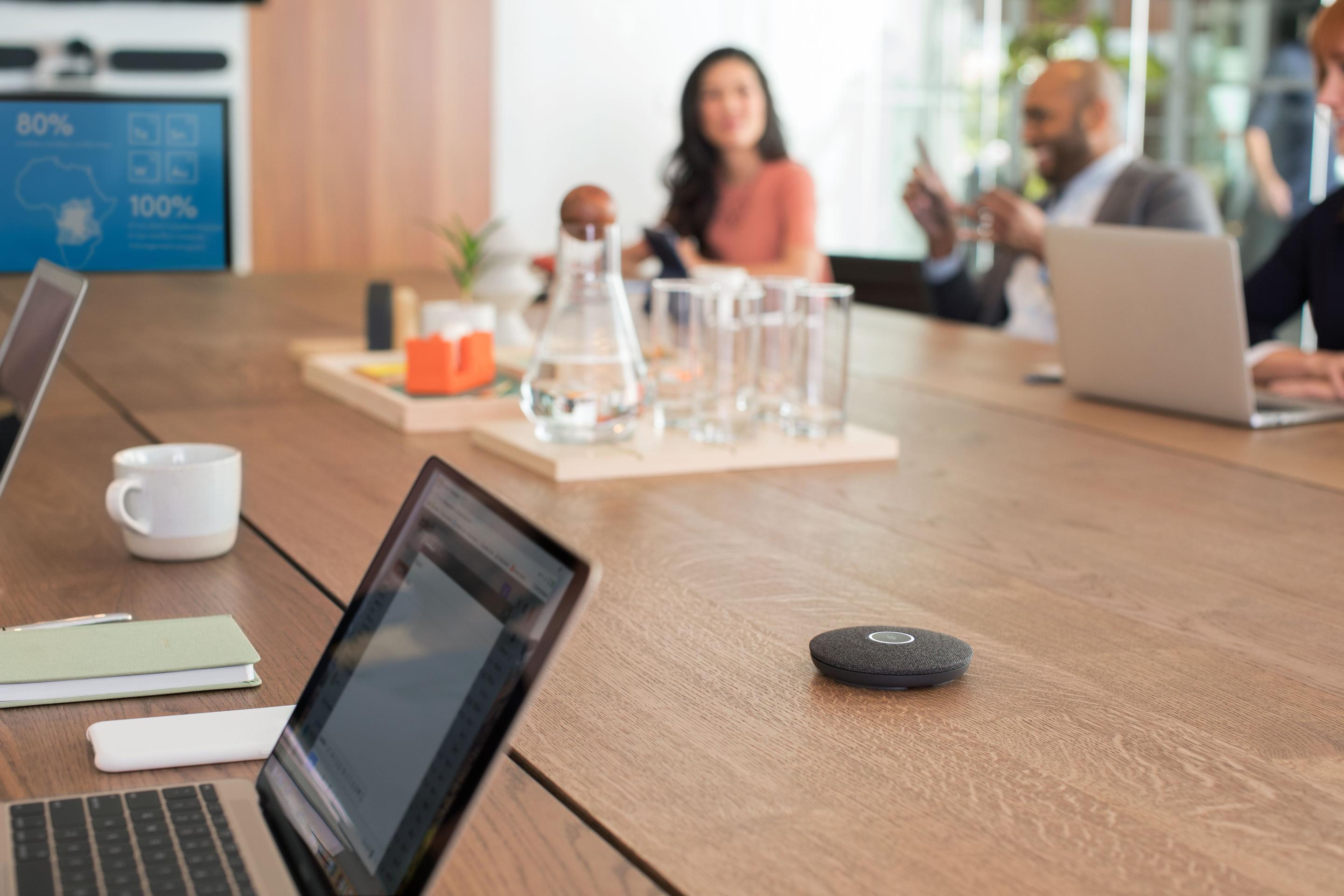 Microfone de Mesa LOGITECH Rally Mic Pod (Com fios - Grafite), miniatura 4