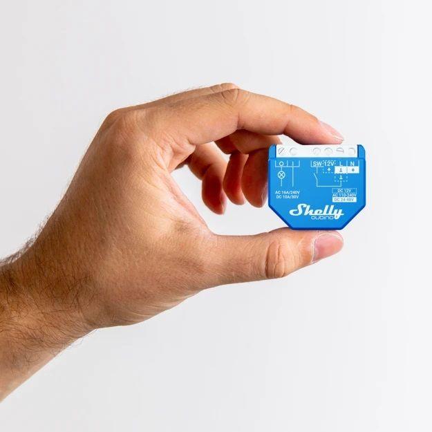 Módulo Interruptor Domótico SHELLY SH-WAVE-1 (Plástico - Azul), miniatura 3