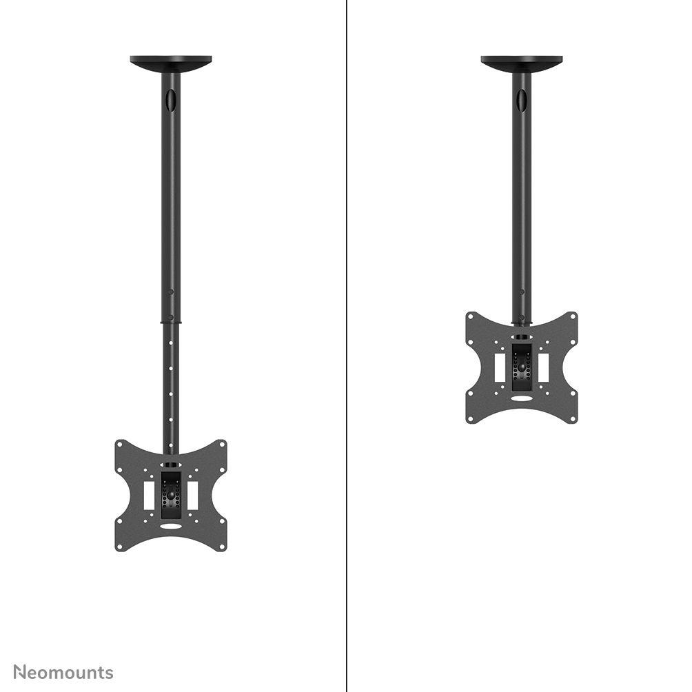 Suporte de Teto para TV NEOMOUNTS FPMA-C060BLACK (200 x 200 mm - 50 x 50 mm - 101,6 cm - Preto), miniatura 4