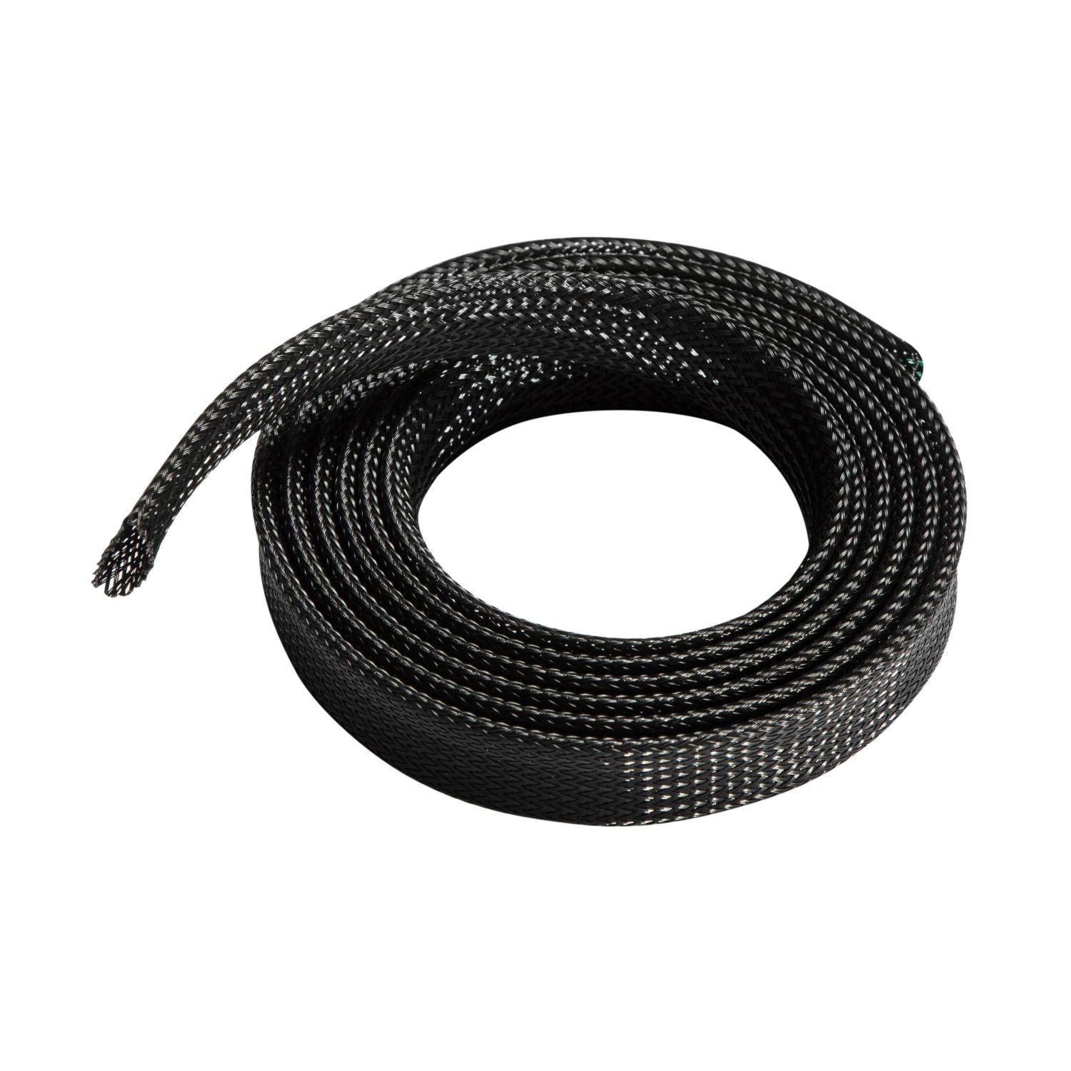Organizador de Cabos Trançado AISENS A151-0405 (Preto)
