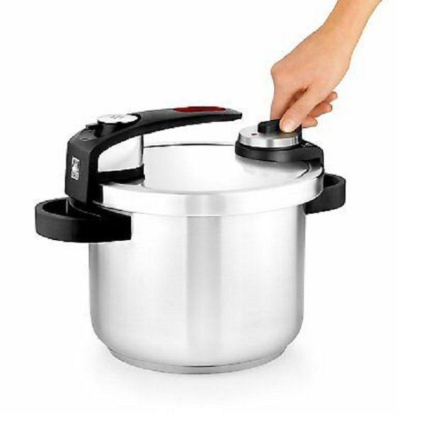 Panela de Pressão BRA Tekna A185602 (Aço inoxidável 18/10 - Inox), miniatura 2
