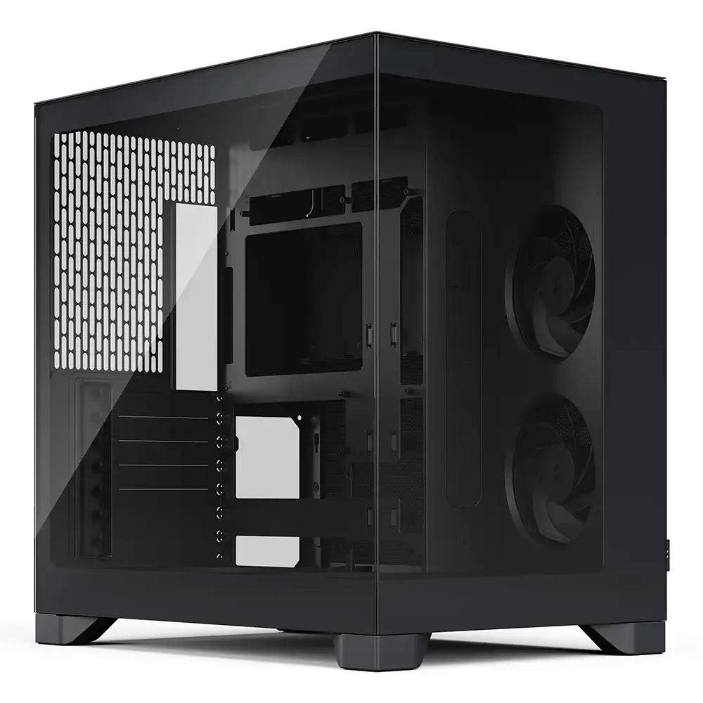 Caixa ATX FRACTAL DESIGN Pop 2 Vision (Mini-ATX, ATX, E-ATX - Tower - 17,2 cm - Preto)
